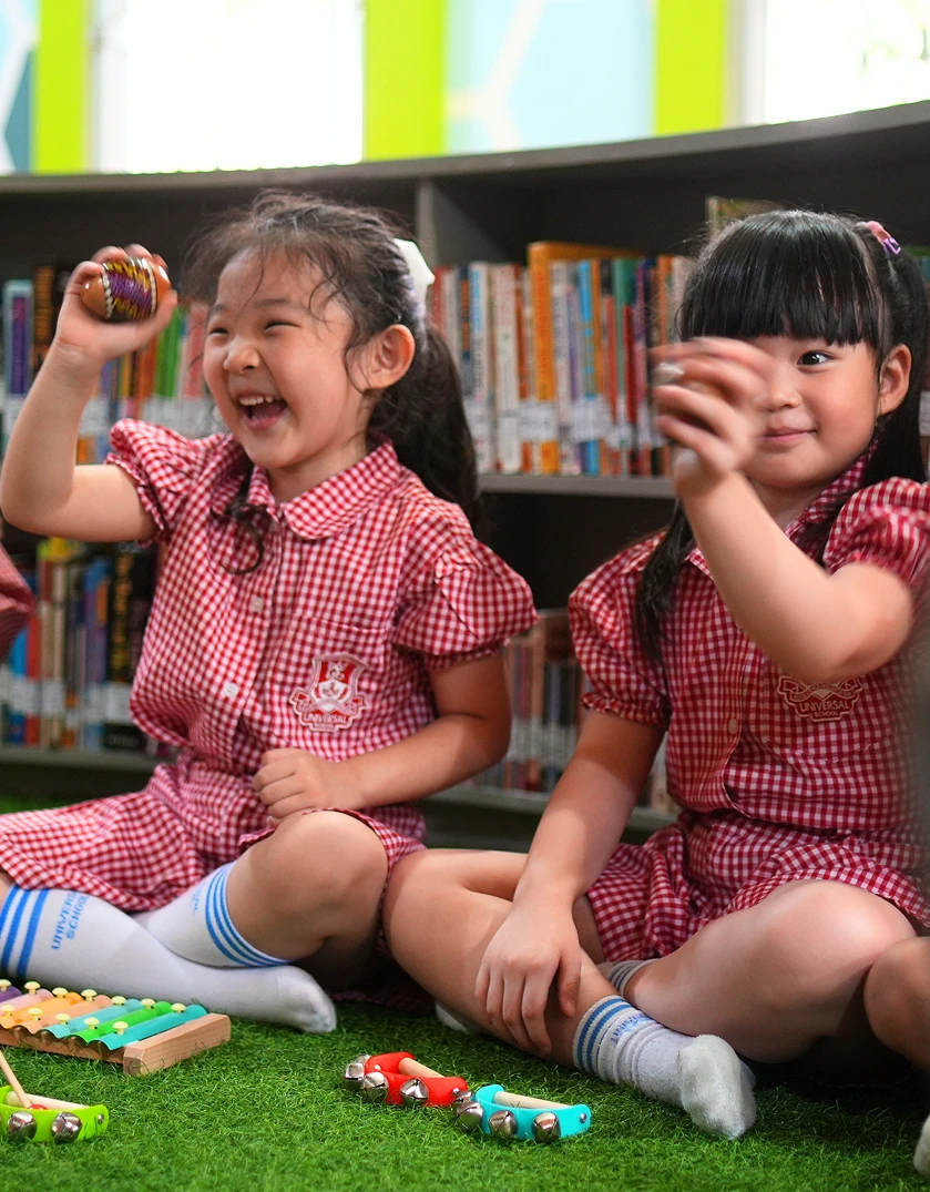 Universal School Students Learning